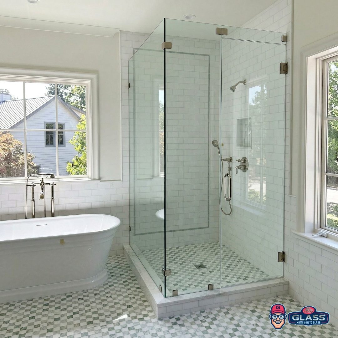 Luxury Frameless Shower Enclosure