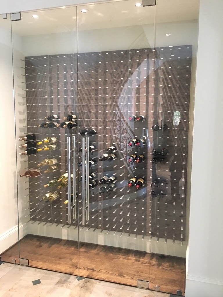 Glass Wine Storage Display